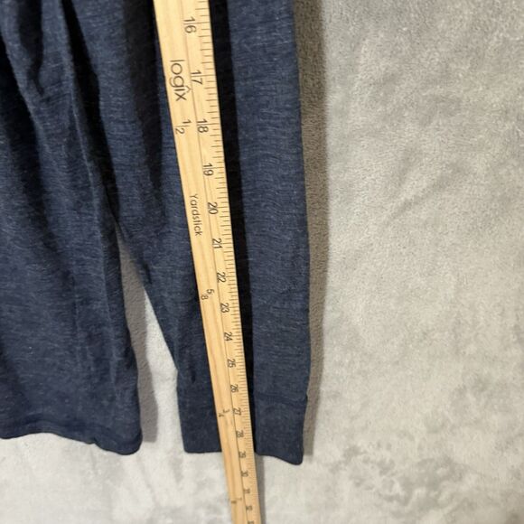 Mack Weldon T Shirt Mens L Blue Long Sleeve Merino Wool Cashmere Blend Stretch - Picture 7 of 7